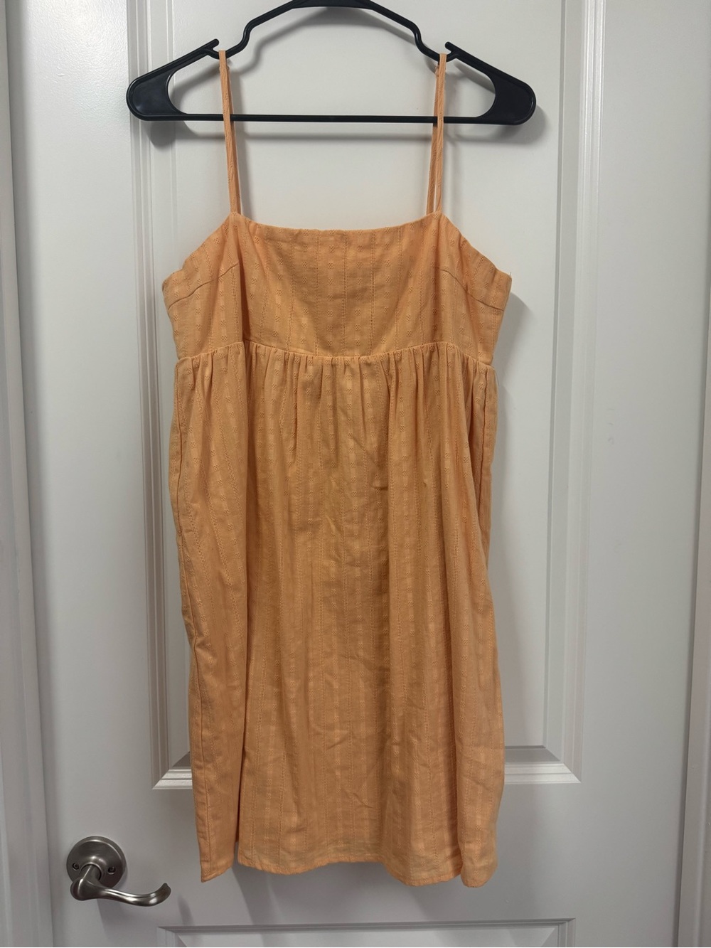 Women’s HYFVE Babydoll Mini Dress in Orange - Size Large